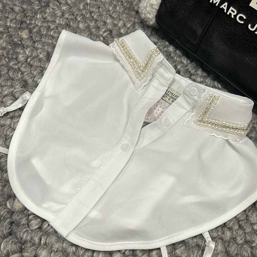 NWT Lulla Collection Faux Collar Embellished Accessory One Size